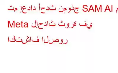 تم إعداد أحدث نموذج SAM AI من Meta لإحداث ثورة في اكتشاف الصور