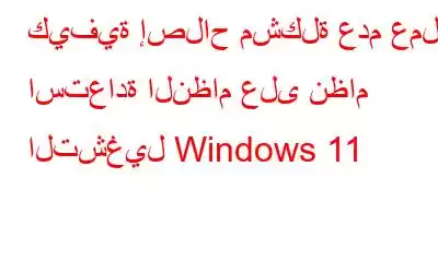 كيفية إصلاح مشكلة عدم عمل استعادة النظام على نظام التشغيل Windows 11