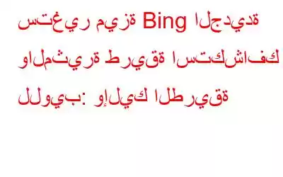 ستغير ميزة Bing الجديدة والمثيرة طريقة استكشافك للويب: وإليك الطريقة